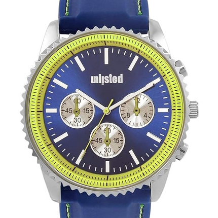 Unlisted by Kenneth Cole Men's 45mm 10030460 Watch - Blue
