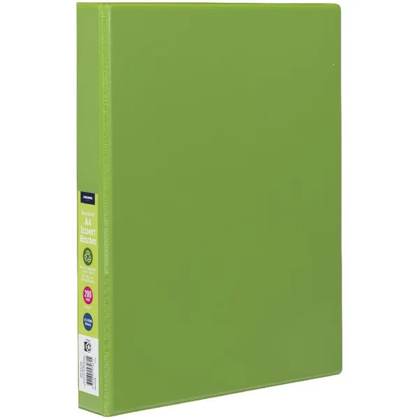 J.Burrows Insert Binder A4 2 D-Ring 25mm Green – Circonomy