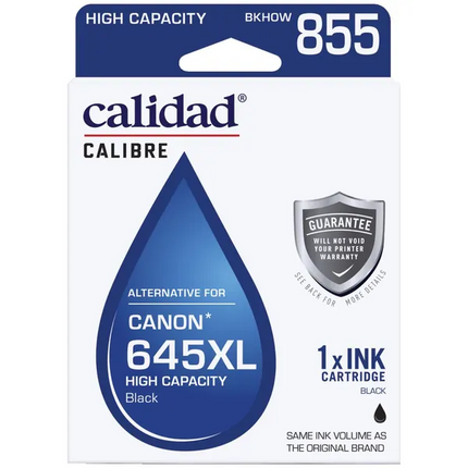 Calidad Alternate Canon 645XL Ink Cartridge Black