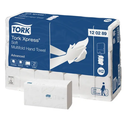 Tork Xpress Soft Multifold Hand Towel 2 Ply 180 Sheet 21 Pack