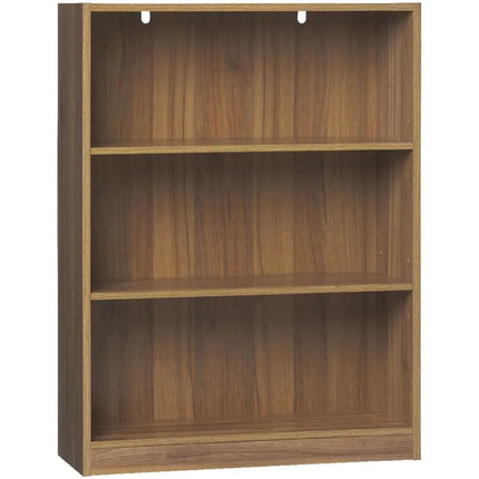 Austin 3 Shelf Bookcase Walnut