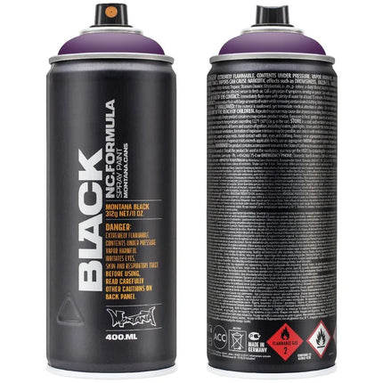 Montana BLACK Spray Paint 400 mL Galaxy