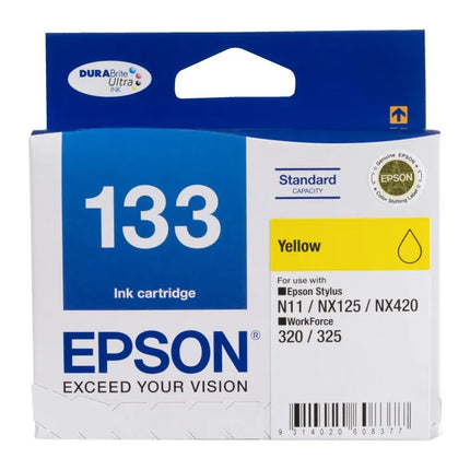 Epson T133 Standard Ink Cartridge Yellow