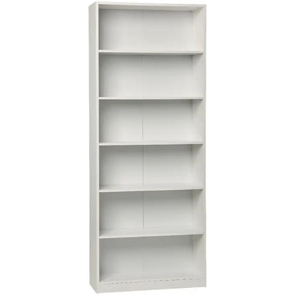 Austin 6 Shelf Bookcase White