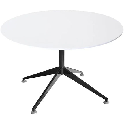 Stilford 1200mm Round Meeting Table White