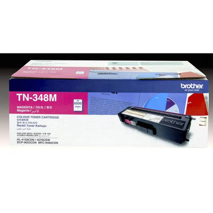 Brother TN 348 Toner Cartridge Magenta