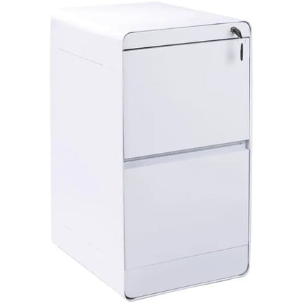 Venturo 2 Drawer Filing Cabinet White
