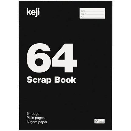 Keji 355x240 60gsm Scrapbook 64 Page
