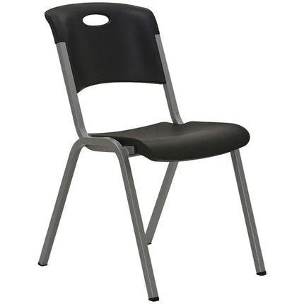 Lifetime Stacking Chair Black