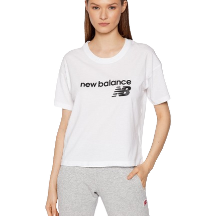 New Balance Relaxed Fit T-Shirt White