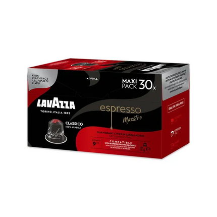 Lavazza Nespresso Compatible Coffee Capsule Classico 30 Pack