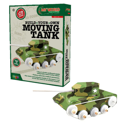 My World Construction Build-Your-Own Moving Tank